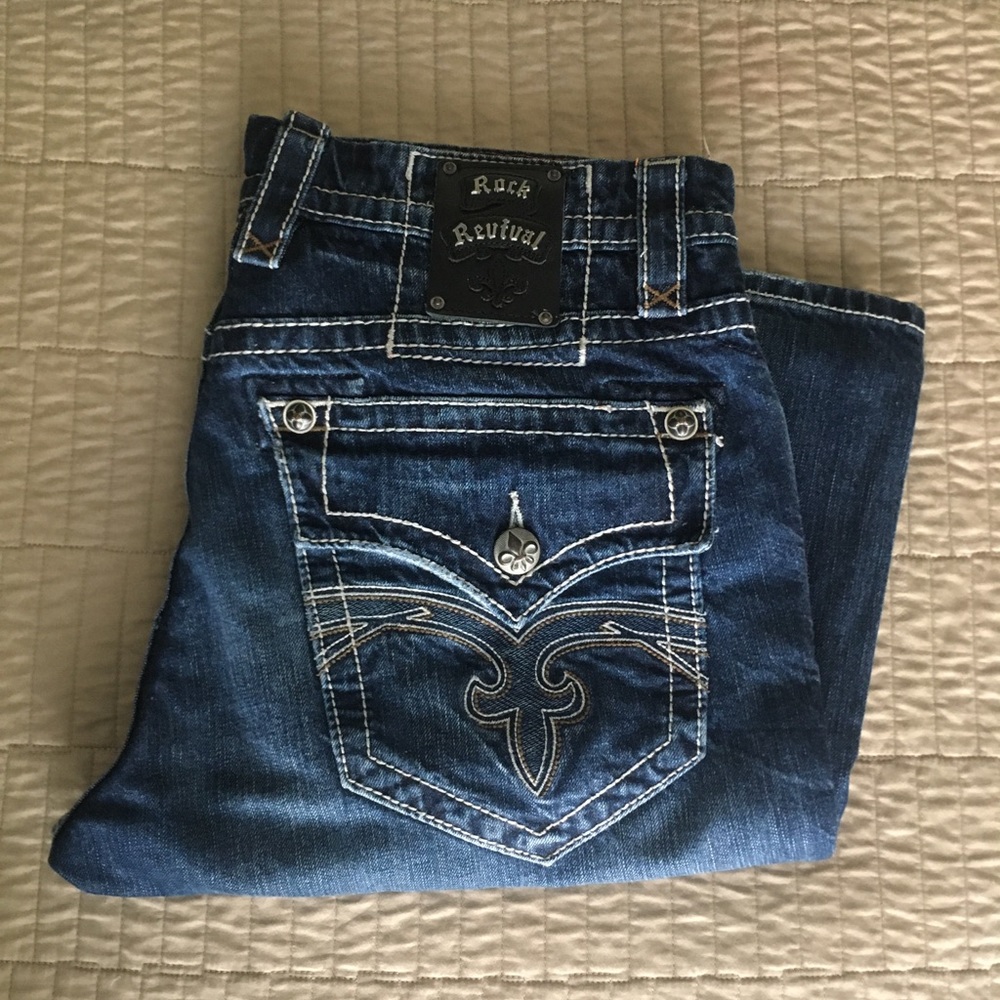 Men’s Rock Revival Jeans - Francis - Size 36